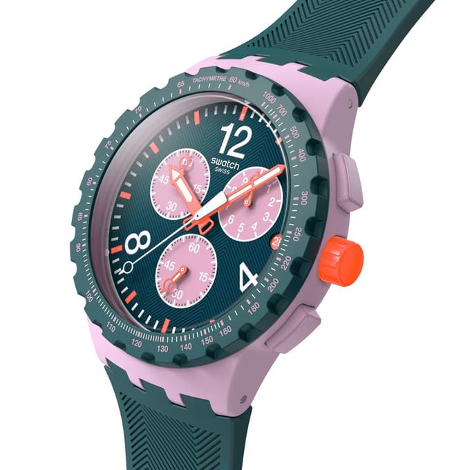 Swatch New Chrono Plastic SUSP400 Moment of Rose Horloge