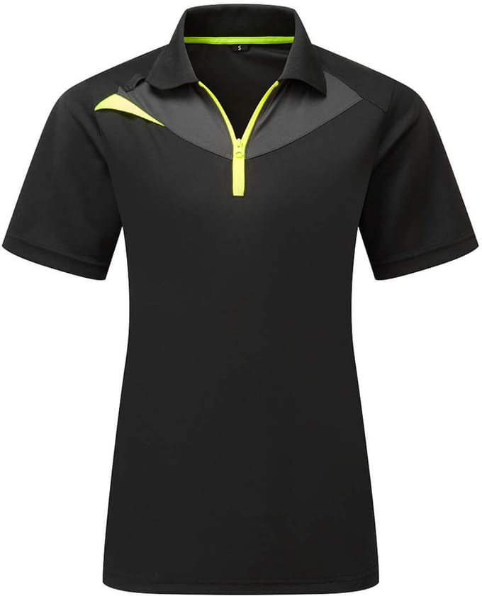 Portwest DX4 Dames Poloshirt K/M DX409 - Zwart - M