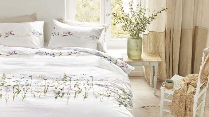 Marjolein Bastin Soft Bloom dekbedovertrek - Tweepersoons - 200 x 200/220 cm - Multi