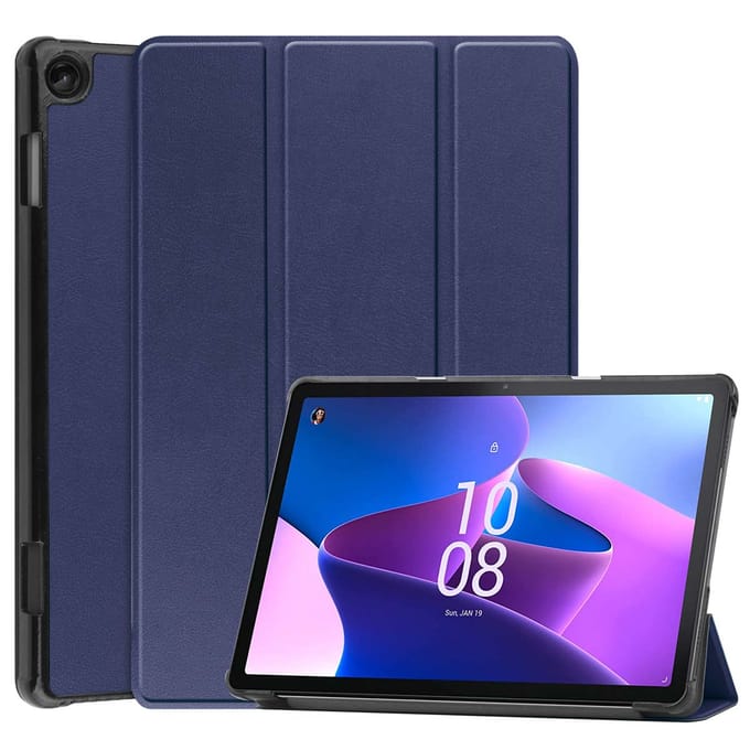 imoshion Tablet Hoes - Geschikt voor Lenovo Tab M10 (3rd gen) - Trifold Bookcase - Donkerblauw