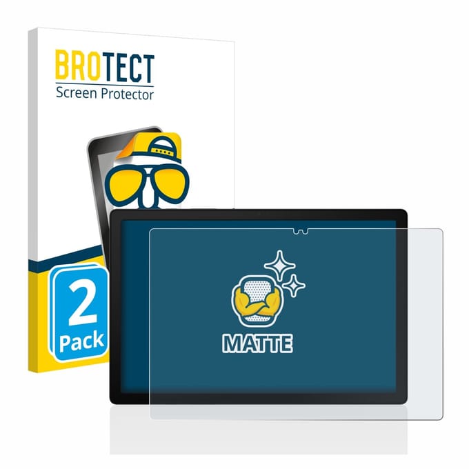 BROTECT - Screenprotector voor Samsung Galaxy Tab A8 WiFi / LTE - Folie Beschermfolie matte 2 Stuks