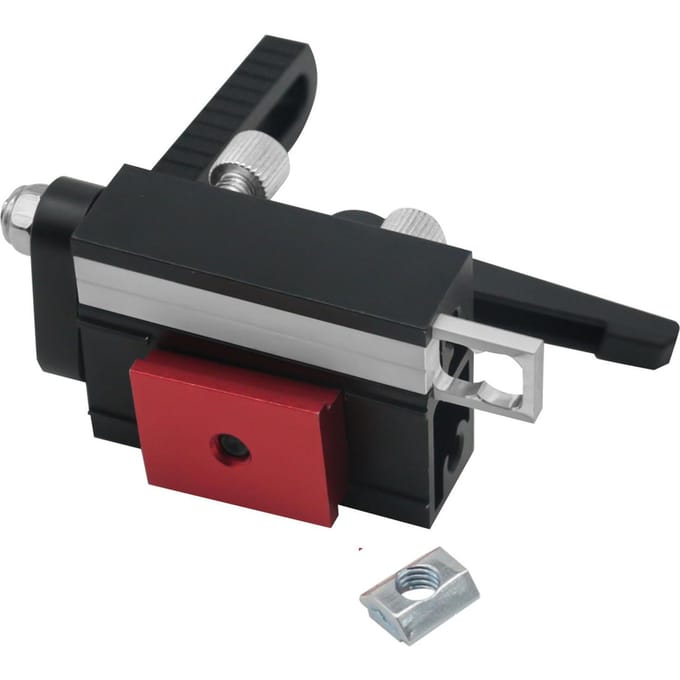 Hek Aanslag 75 Type T-sleuf Limietapparaat Aluminiumlegering Vergrendelbare T-track Locator