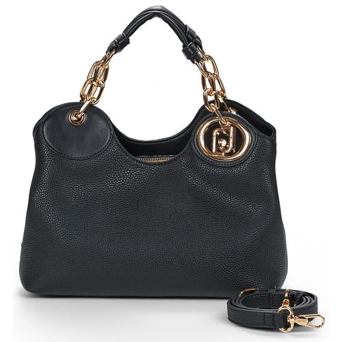 Liu Jo Faiza ECS Satchel S - Handtasche 27 cm (nero/brass gold)
