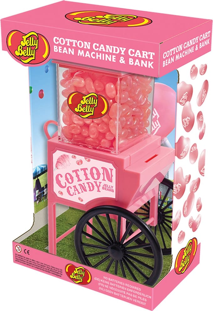 Jelly Beans - Cotton Candy Cart bean machine & bank