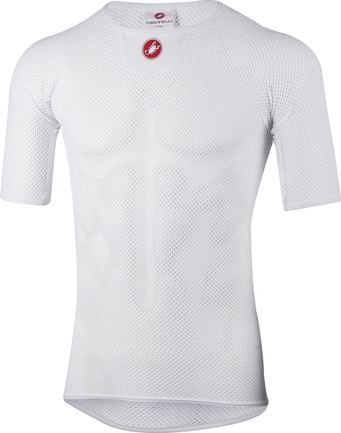 CASTELLI MESH 3 SS / Zweethemd Wit-S/M