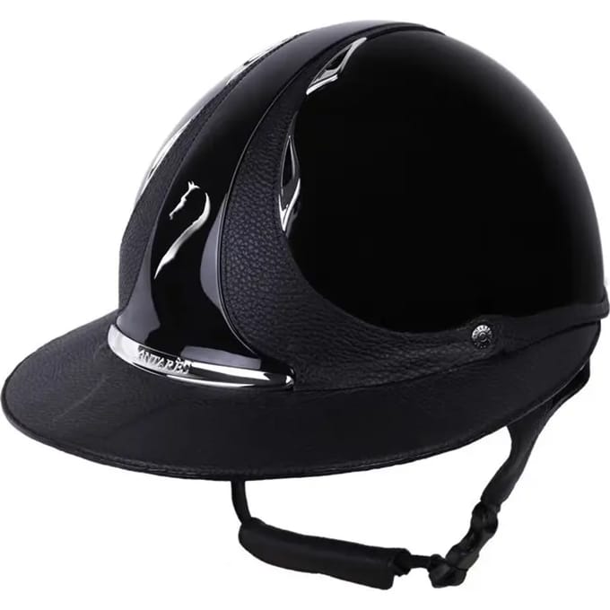 Klassieke glanzende dameshelm Antarès Shagreen Premium Eclipse
