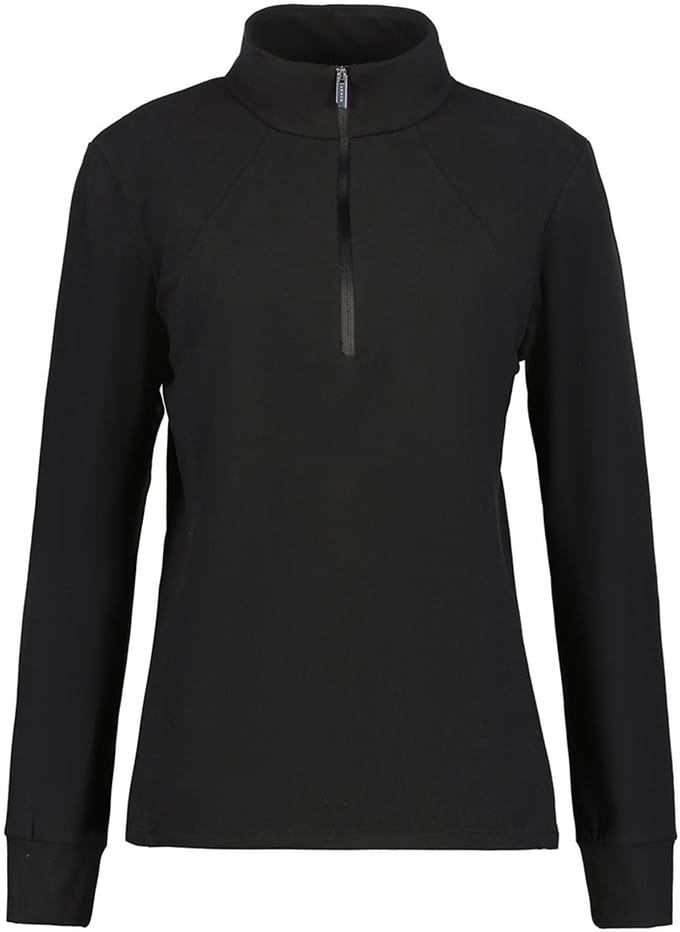 Luhta Kivisalmi L Fleece Met Halve Rits Zwart L Vrouw