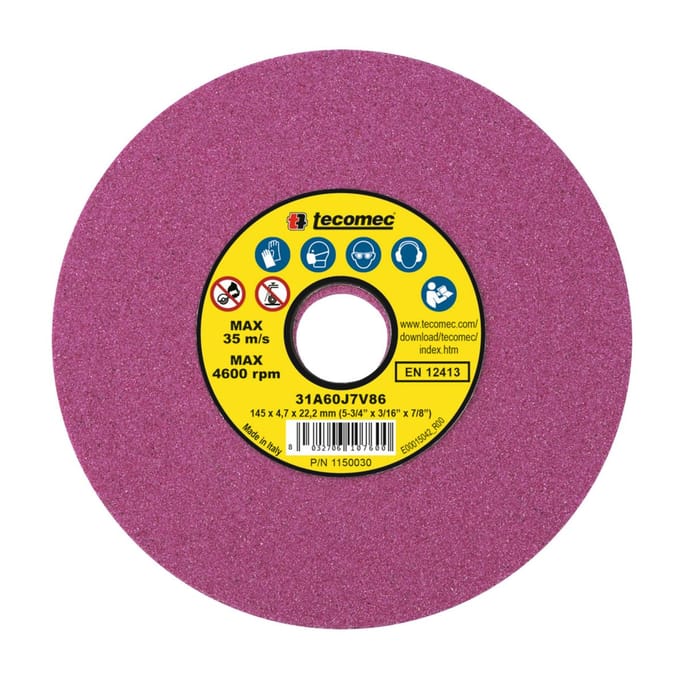 3/8" .404" Tecomec Slijpschijf Voor Kettingslijper 145 × 4,7 × 22,2 mm