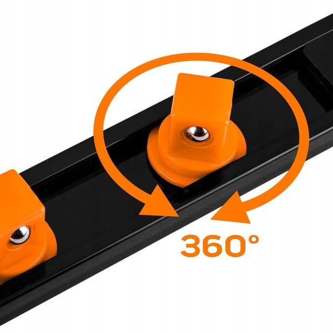 NEO TOOLS Dop 6 Nasadki 1/4", 3/8", 1/2" Organizer Warsztatowy