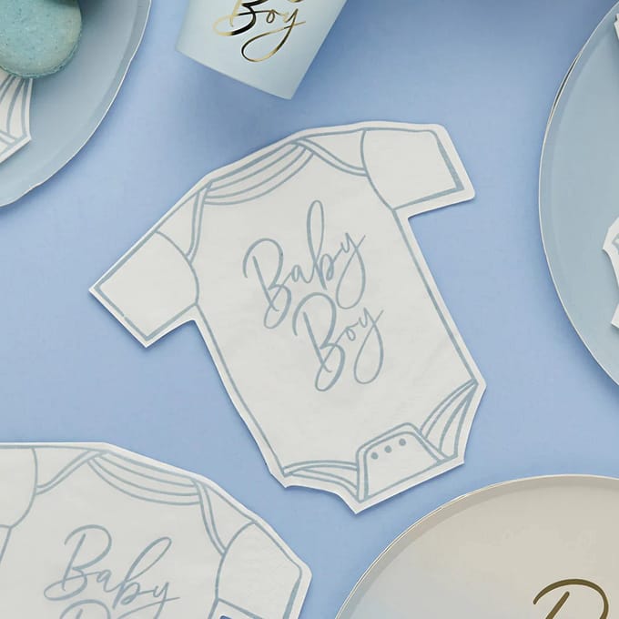 'Baby Boy' Romper - 16 stuks