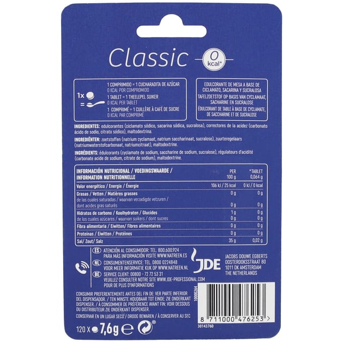 Natreen Classic 120 Gecomprimeerde tabletten