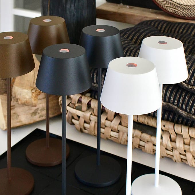 Loom Design Modi Transportable Lamp Corten
