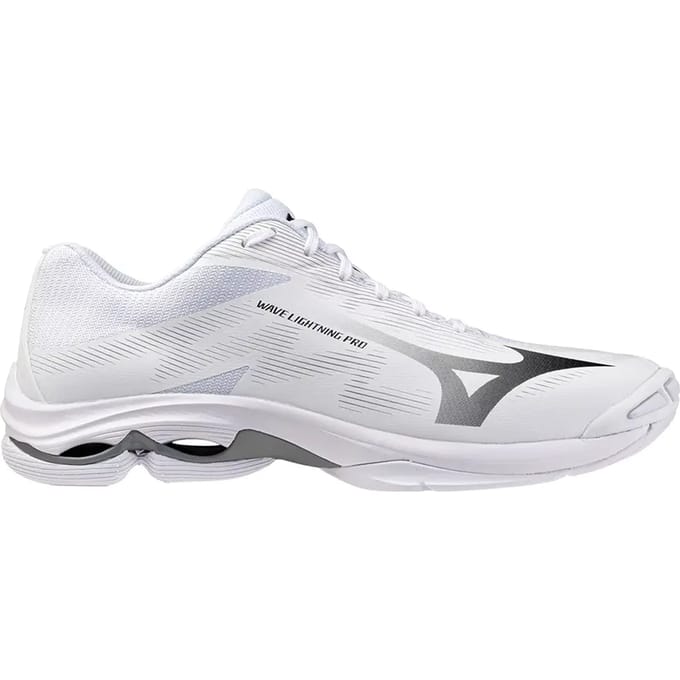 MIZUNO - wave lightning pro(u) - Volleybalschoenen heren - Wit, zwart
