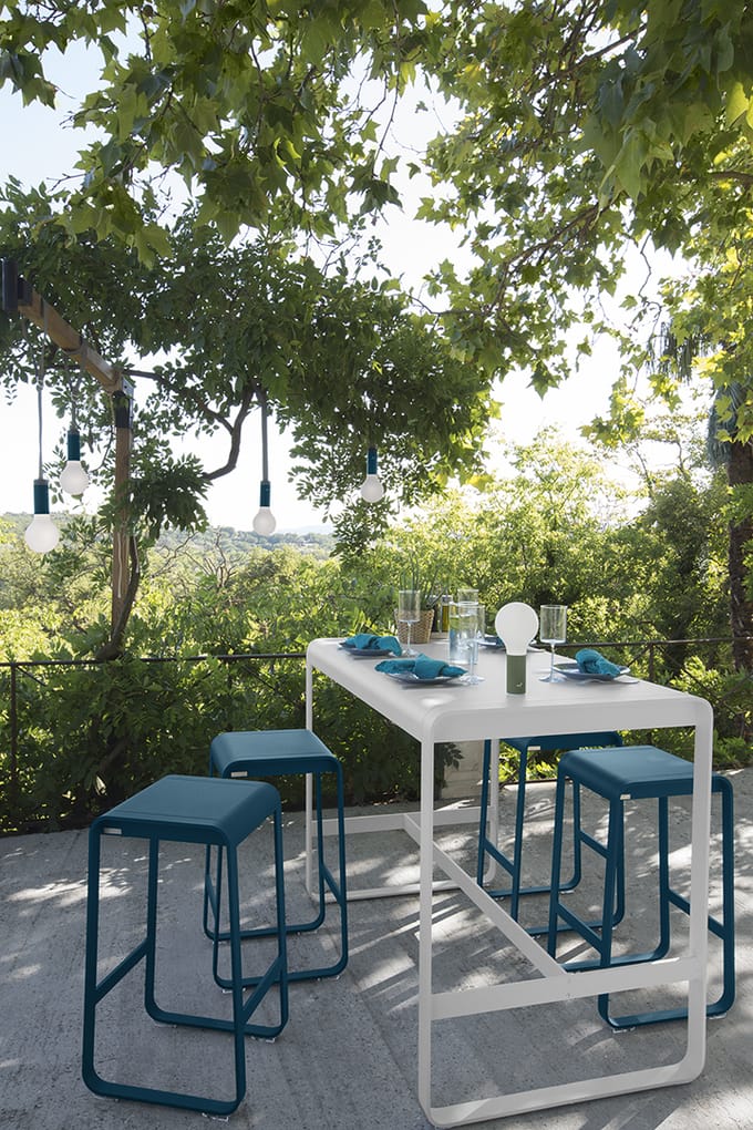 Fermob BELLEVIE Tafel - 01 katoenwit - 140 x 80 cm