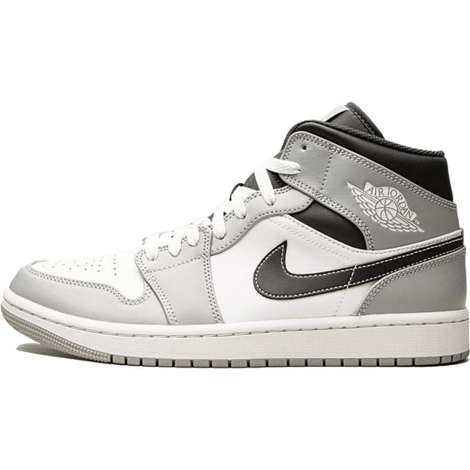 Air Jordan 1 Mid Light Smoke Grey Anthracite