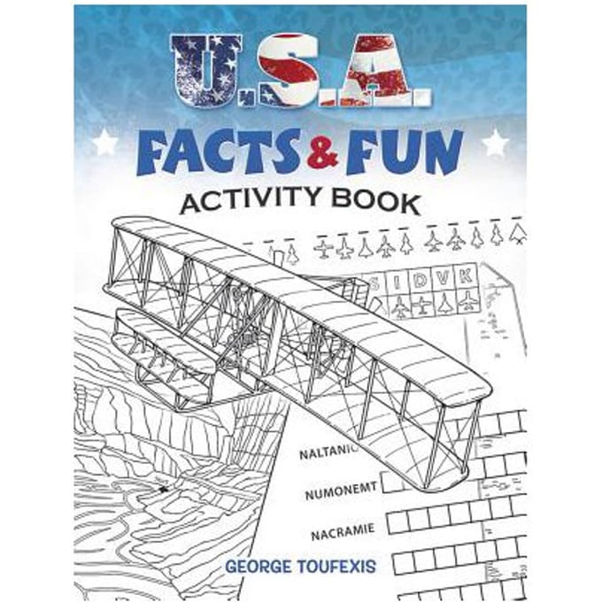 U.S.A. Facts & Fun Activity Book - George Toufexis