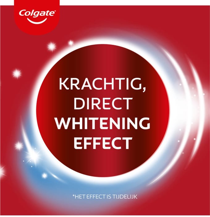 Colgate Tandpasta Max White Optic - 4 x 75 ml - Voordeelverpakking