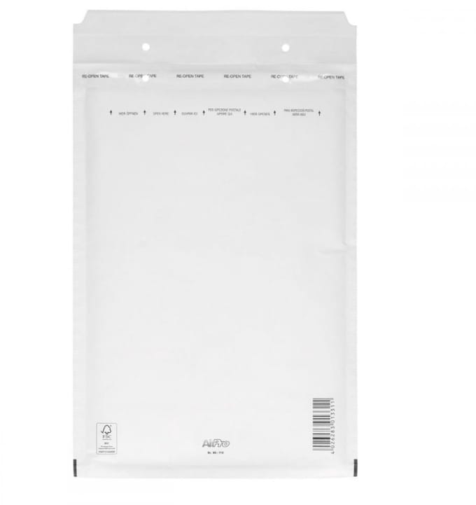 Airkraft envelop wit 16/F 24x35cm 20st