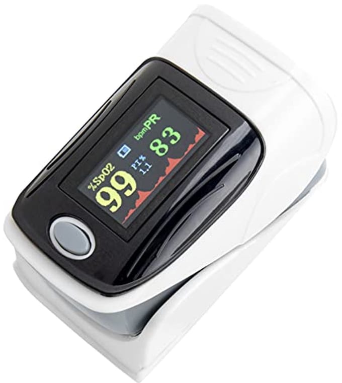 Vingertop oxymeter voor zuurstofmeting en hartslagmonitor met OLED-display