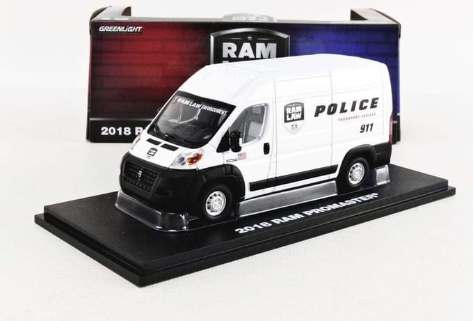 Dodge RAM 2500 Promaster Van Cargo Politie 2018
