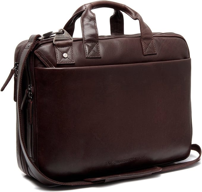 Chesterfield Iseo Novum Series Laptoptas - 15 inch - Bruin