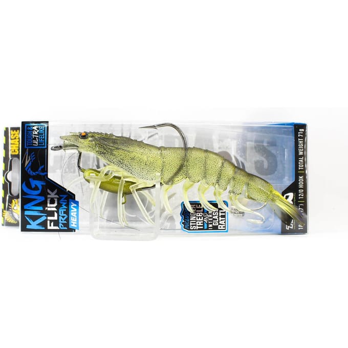 Chasebaits Flick Prawn King Heavy 180 mm 71 gram Zinkende Kunstaas 07 (6222)