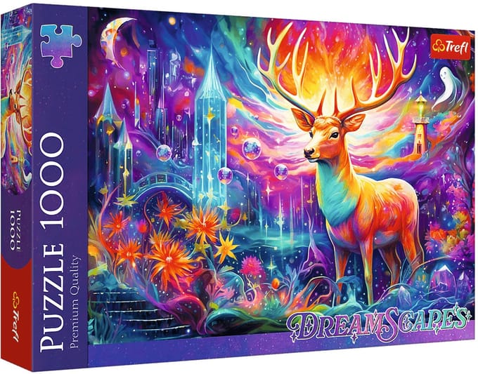 Trefl puzzel Mystical Deer - 1000 stukjes karton FSC.