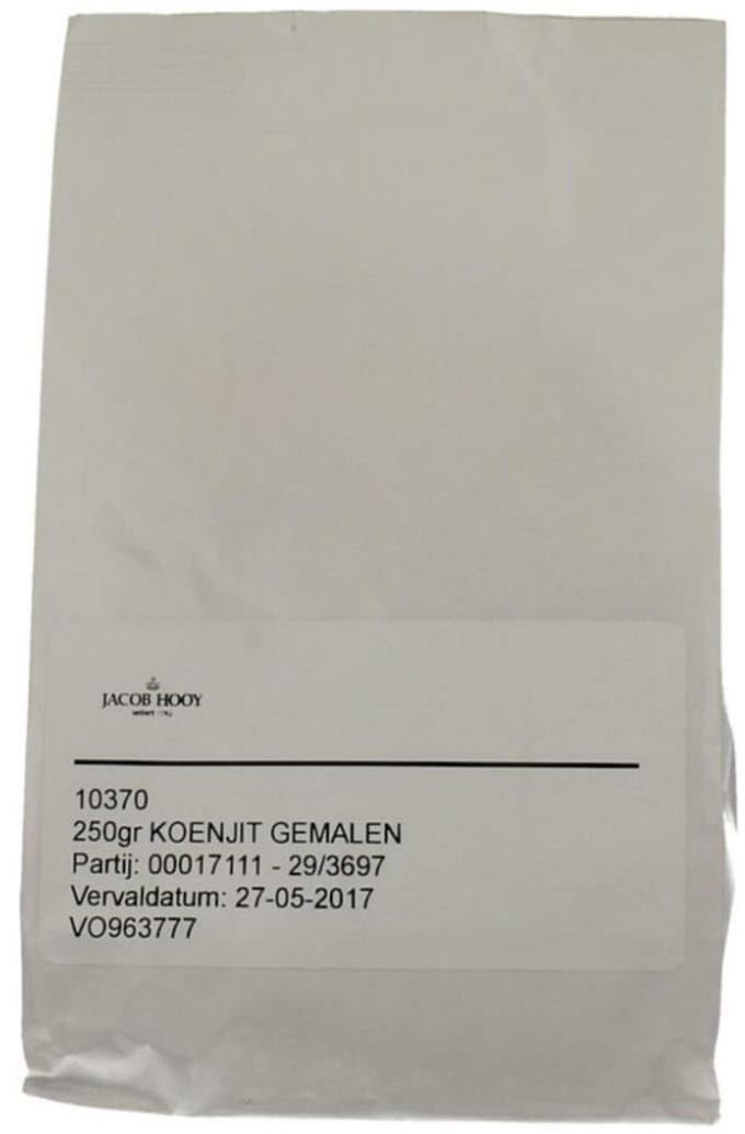 Jacob Hooy Koenjit/curcuma rhiz long gemalen 250 Gram