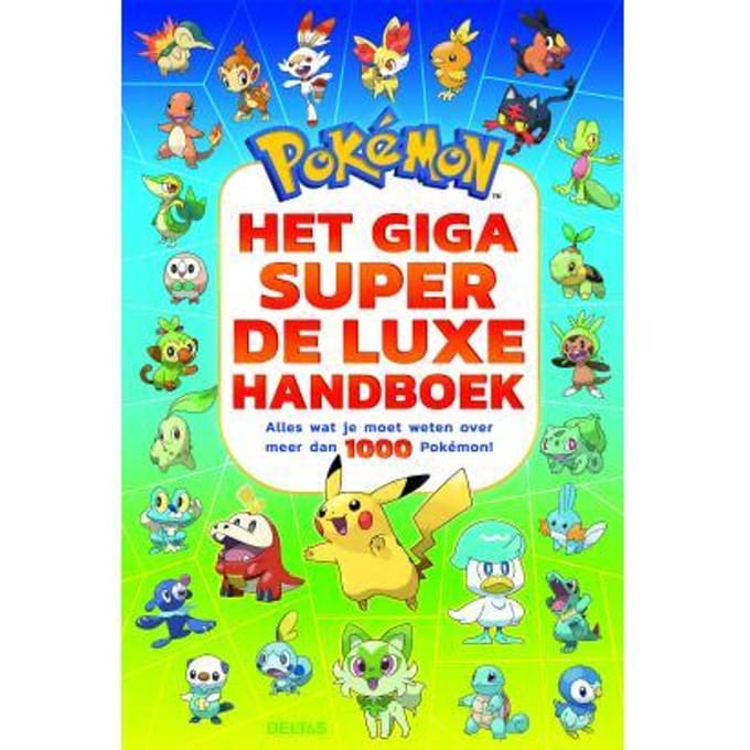 Pokemon Pokémon - Het giga super de luxe handboek Voorleesboeken