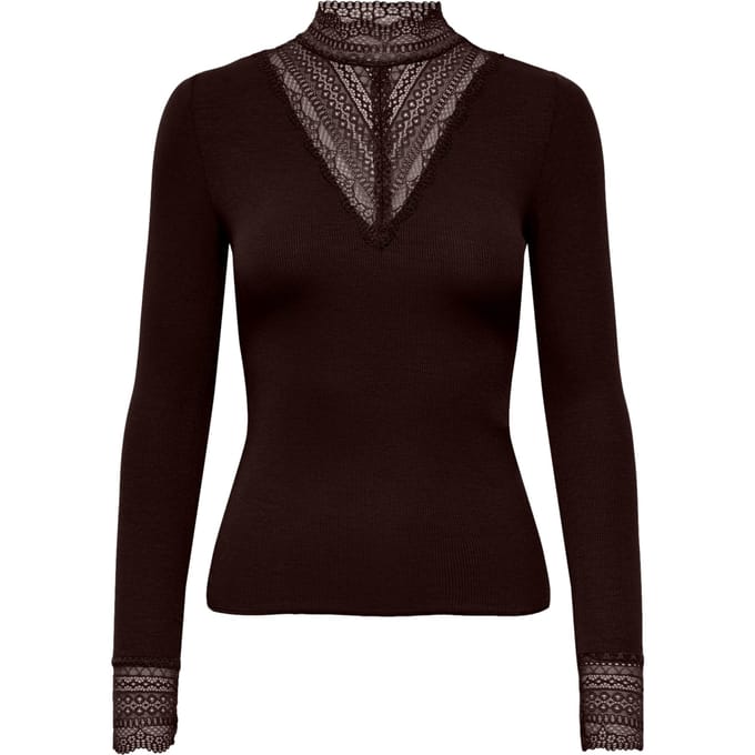 Slim fit shirt met lange mouwen van viscosemix model 'TILDE'