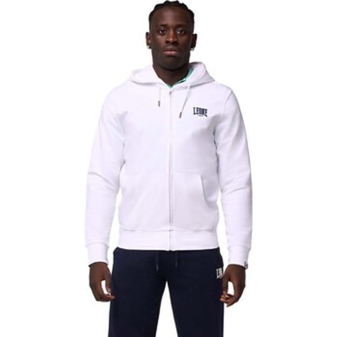 Capuchon sweaters Leone 1947 Man Hoody Full Zip Small Logo
