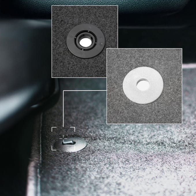 Grijze automatten voor: Volvo C70 II coupé (2005-2013)
