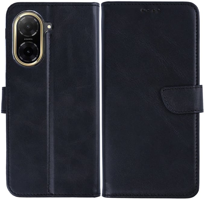 Rixus Bookcase For Xiaomi Redmi A5 Black