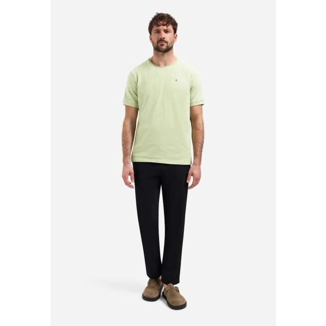 No Excess T-shirt crewneck slub green