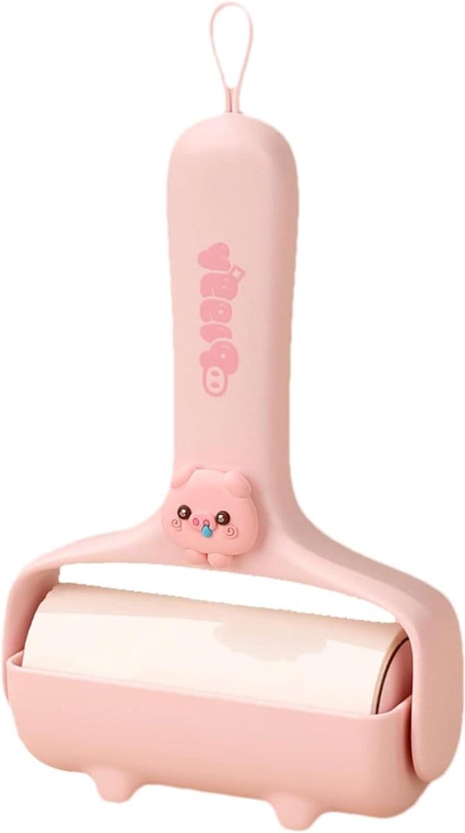 Pluisroller Kleding - Kleverige Roller - Snel Reinigen - Stevig Ontwerp - 184 cm - Varken
