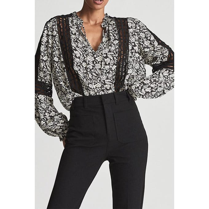 Reiss Florence Black Taglia: 6 | Magliette intime Outlet | Donna | Nero