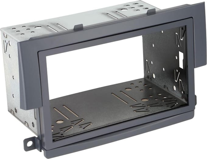 2-DIN Paneel geschikt voor Mitsubishi Colt 2004-2009 Kleur: Zwart