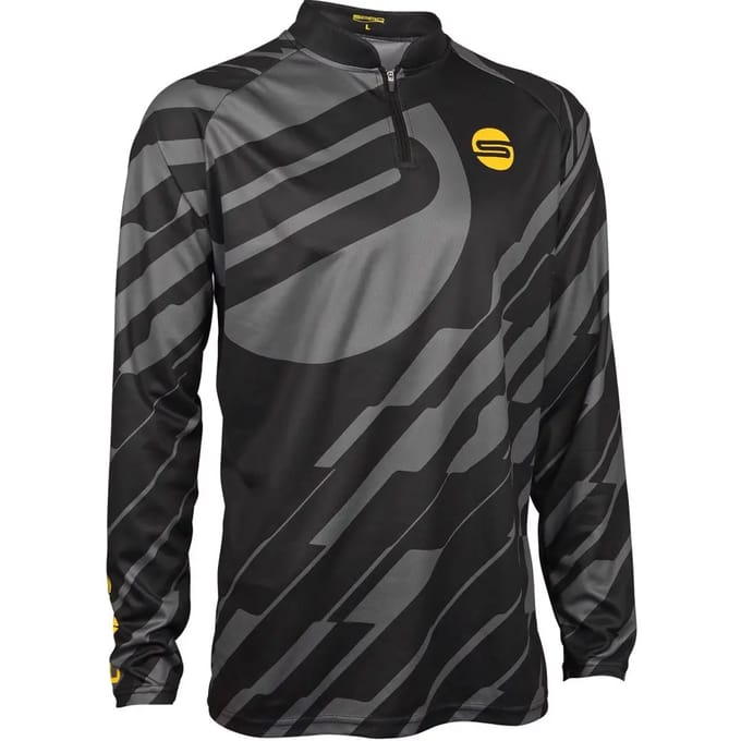 Spro Team T-shirt Met Lange Mouwen Zwart 2XL Man