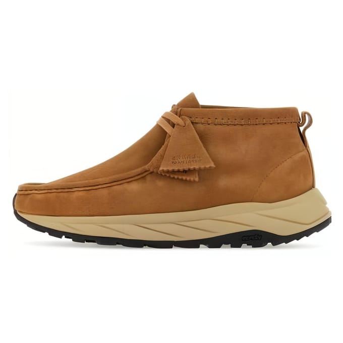 Clarks Suède Confortables Mode Polyvalentes Chaussures Décontractées Homme sneaker Marron 26173319 41.5 brown