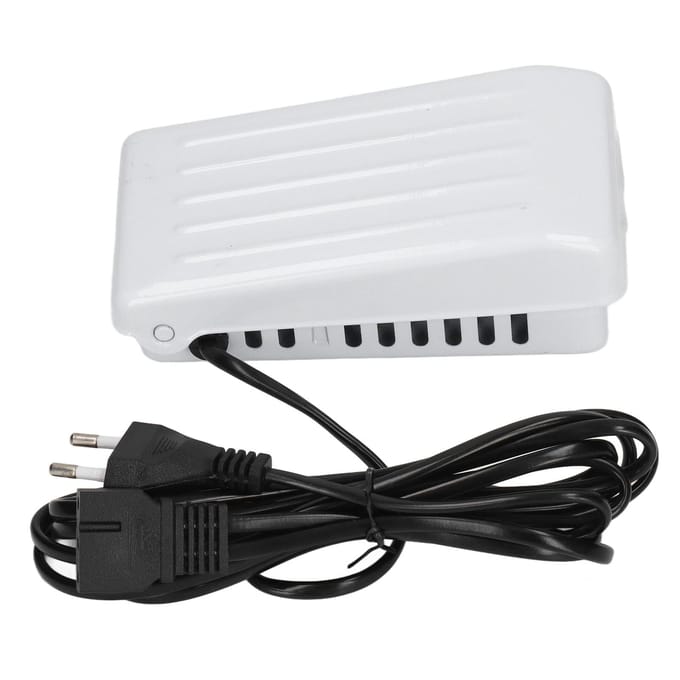 Naaimachinevoetpedaal 3 Gaten Milieuvriendelijk Compact Wit Naaien Variabele Snelheid Voetbediening voor Thuis EU PLUG white