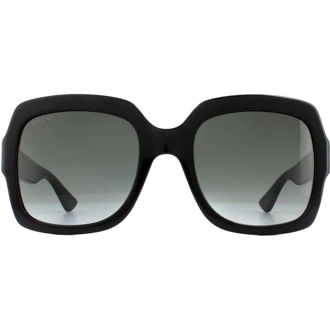 Gucci zonnebrillen GG0036SN 001 Zwart grijze gradiënt