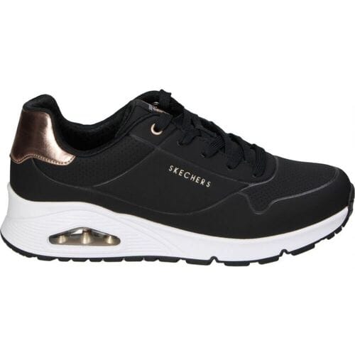 Skechers Uno Gen1 Kinder Sneakers 310545l-blk - Kleur Zwart-wit