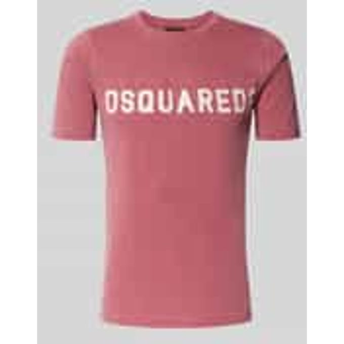 Slim fit t-shirt van puur katoen