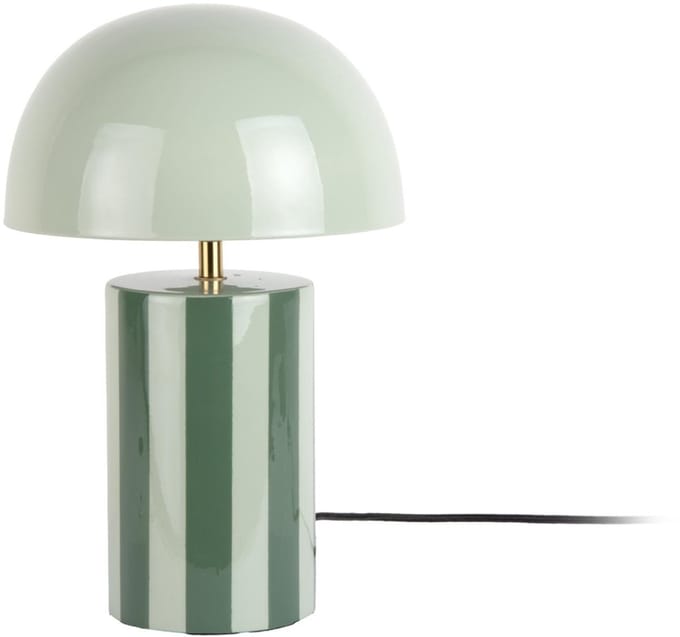 Leitmotiv Tafellamp Rayado - Groen - 25x25x34cm - Modern