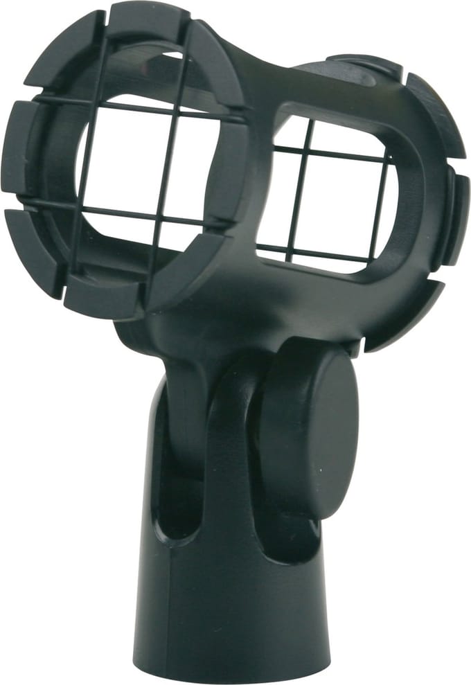 Fame EA18/25 elastukhouder universeel 18-25mm Gummibandhouder, zwart - Microfoon shockmount