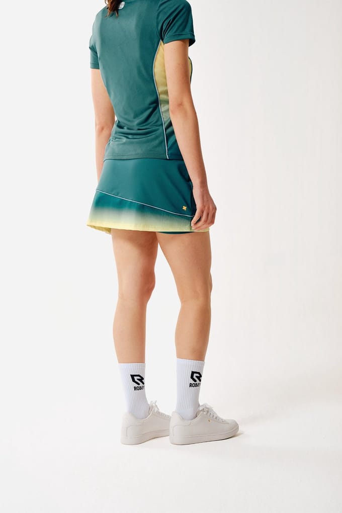 Robey Tennis Advantage Skirt - Stormgroen - S