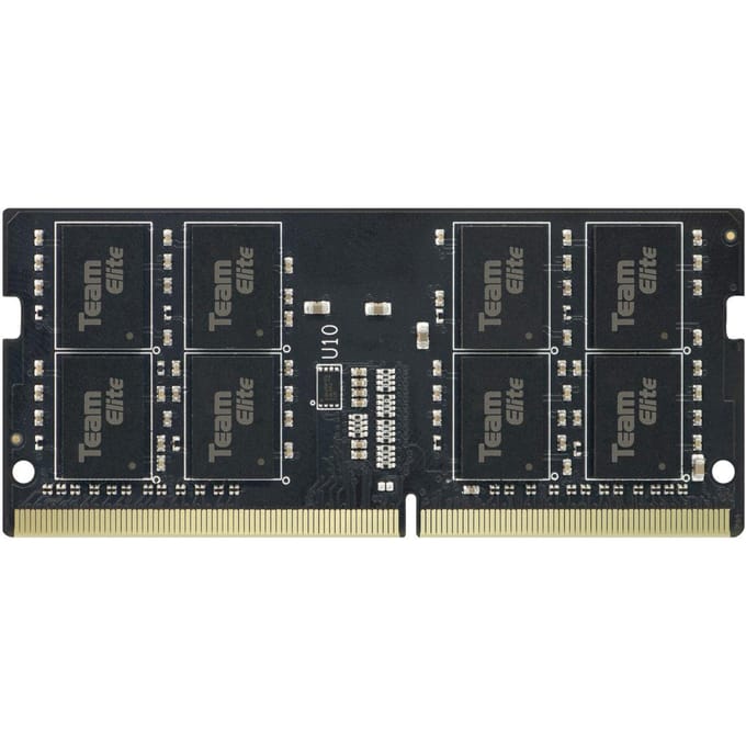 Team Group Team Elite SODIMM DDR4-2666 - 8GB - CL19 - Single Channel (1 pcs) - Zwart