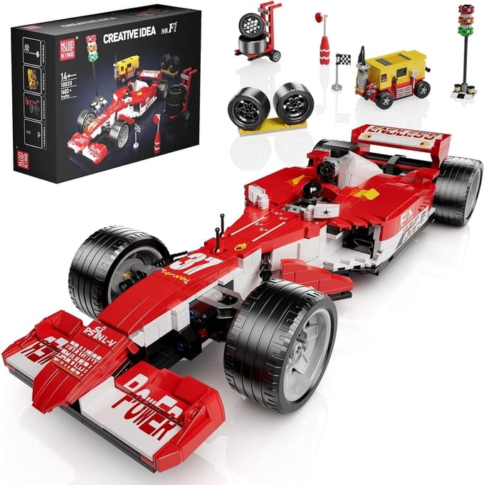 Mould King 10035 F1 Pitstop
