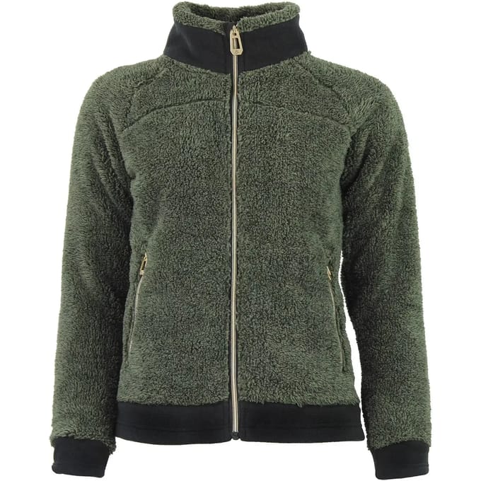 Damesfleece met rits Peak Mountain Coral Sherpa 300G