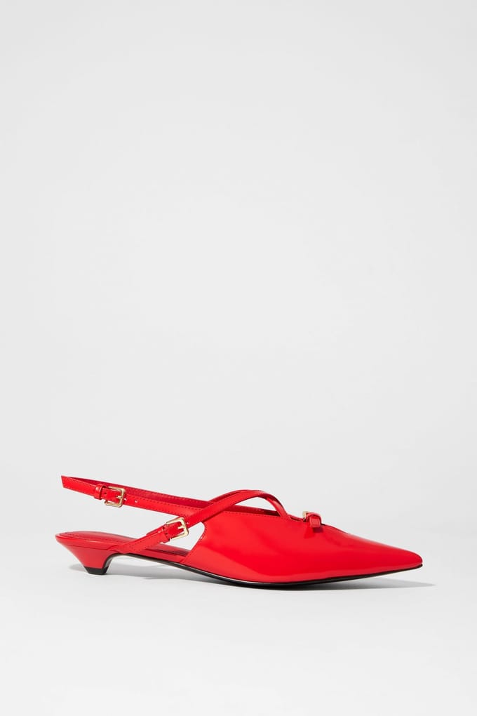 & Other Stories Aliz Ballerina Red Größe: 41 | Pumps Outlet | Damen | Rot